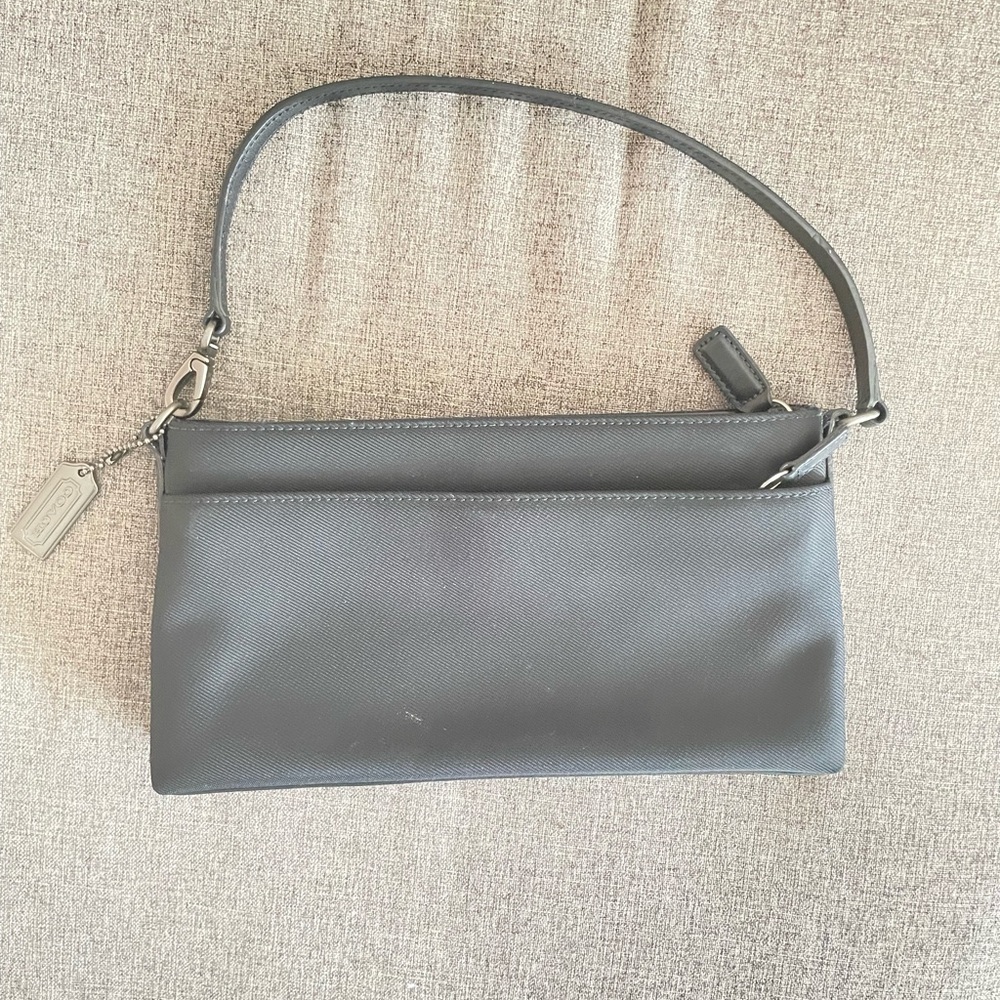 Coach Black Nylon Purse Small